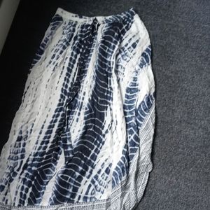 Tye dye long skirt